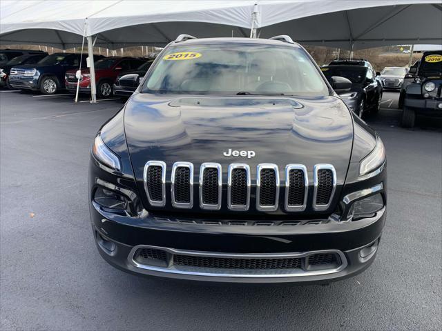 used 2015 Jeep Cherokee car, priced at $9,999