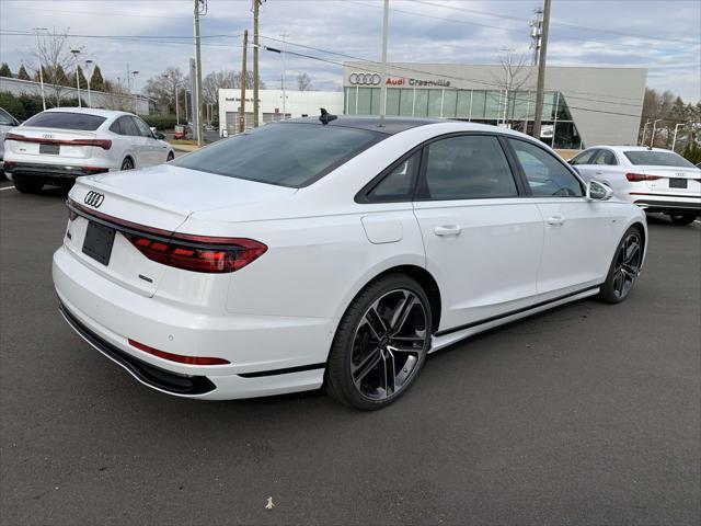 new 2025 Audi A8 car, priced at $103,875