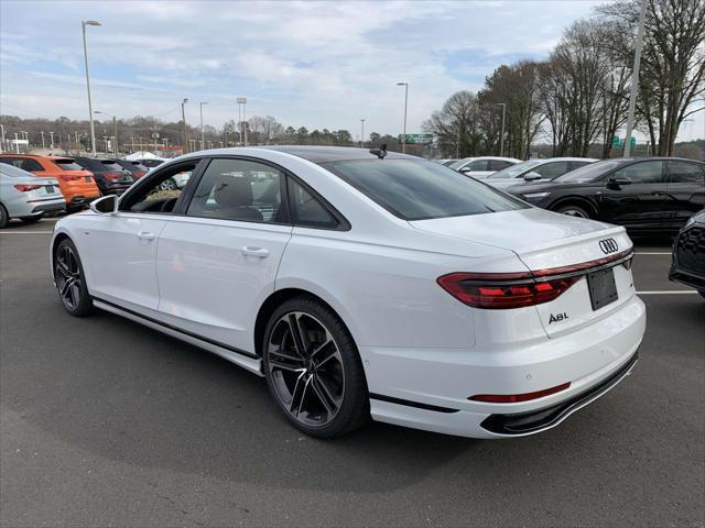 new 2025 Audi A8 car, priced at $103,875