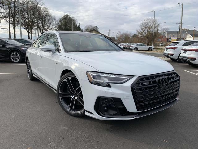 new 2025 Audi A8 car, priced at $103,875