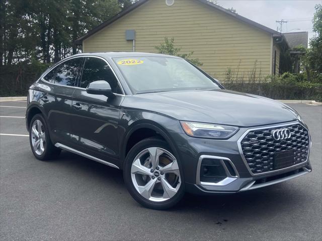 used 2022 Audi Q5 car, priced at $34,995