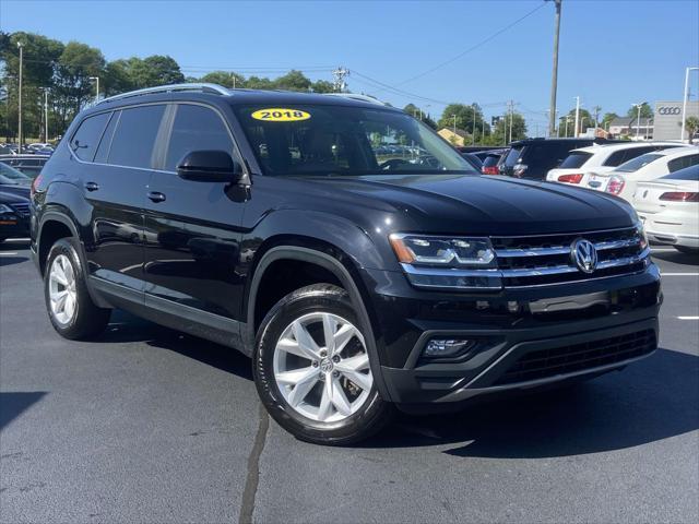 used 2018 Volkswagen Atlas car, priced at $17,999