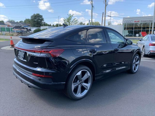 new 2024 Audi Q4 e-tron Sportback car, priced at $67,875