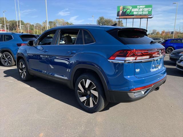 new 2025 Volkswagen Atlas Cross Sport car, priced at $43,125