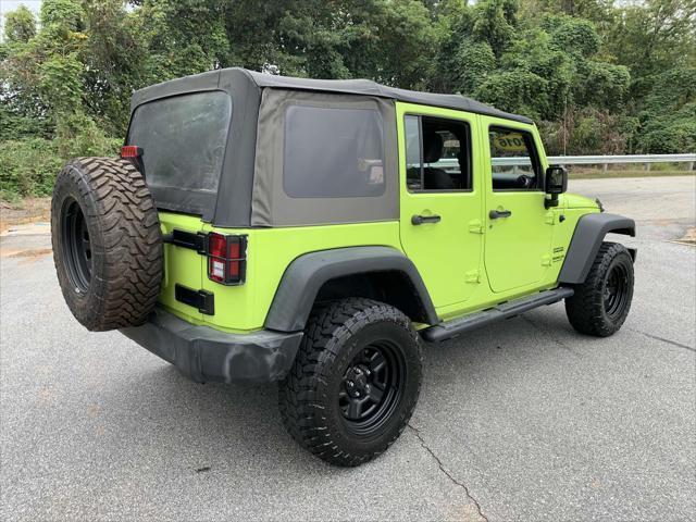 used 2016 Jeep Wrangler Unlimited car, priced at $22,499