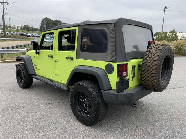 used 2016 Jeep Wrangler Unlimited car, priced at $22,499