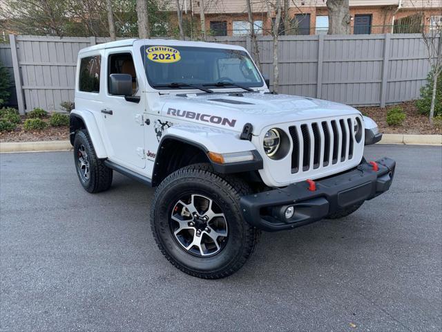 used 2021 Jeep Wrangler car, priced at $33,995