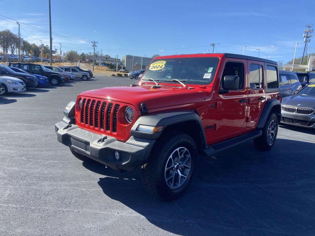 used 2024 Jeep Wrangler car, priced at $33,995