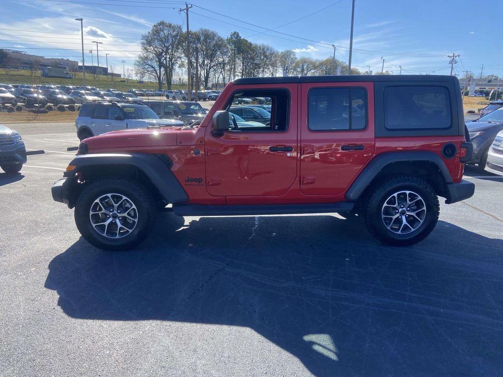 used 2024 Jeep Wrangler car, priced at $33,995