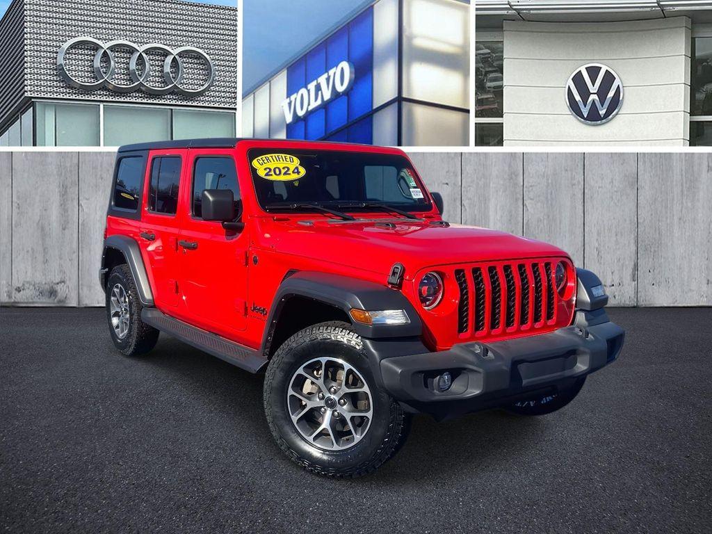 used 2024 Jeep Wrangler car, priced at $33,995