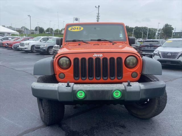 used 2015 Jeep Wrangler car, priced at $16,699