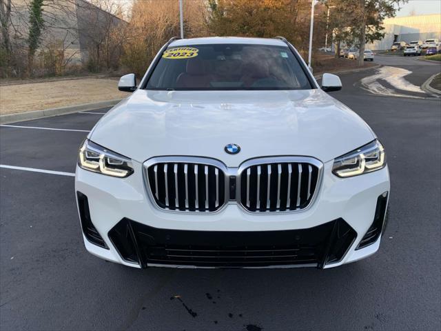 used 2023 BMW X3 car, priced at $46,995