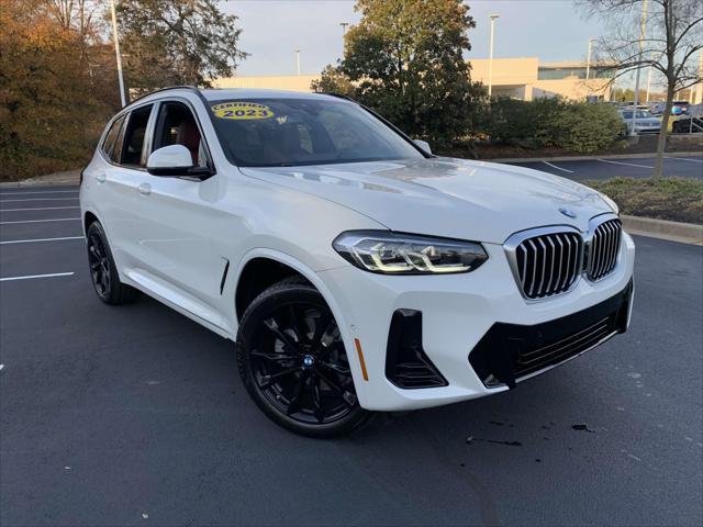 used 2023 BMW X3 car, priced at $46,995