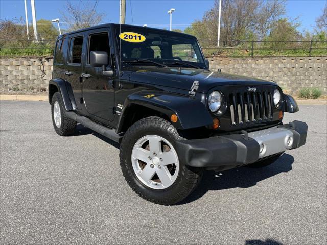 used 2011 Jeep Wrangler Unlimited car, priced at $15,999