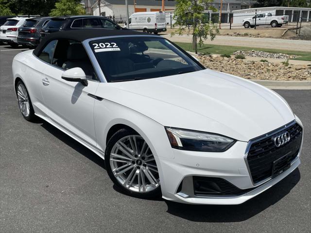 used 2022 Audi A5 car, priced at $43,995
