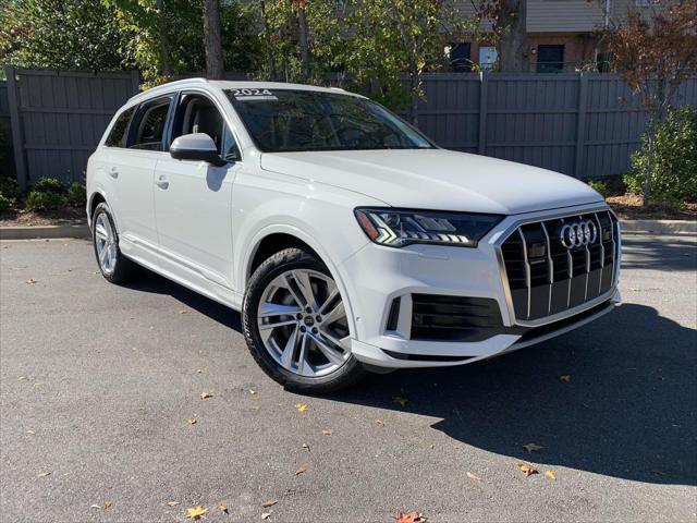 used 2024 Audi Q7 car, priced at $58,995