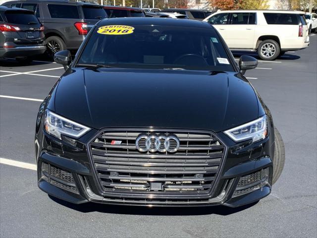 used 2018 Audi S3 car, priced at $29,995