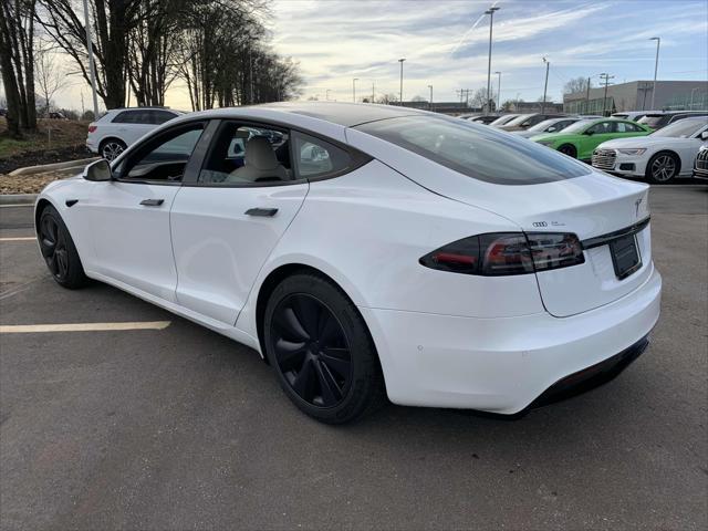 used 2022 Tesla Model S car, priced at $46,995