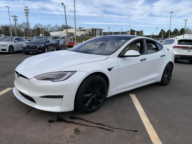 used 2022 Tesla Model S car, priced at $46,995