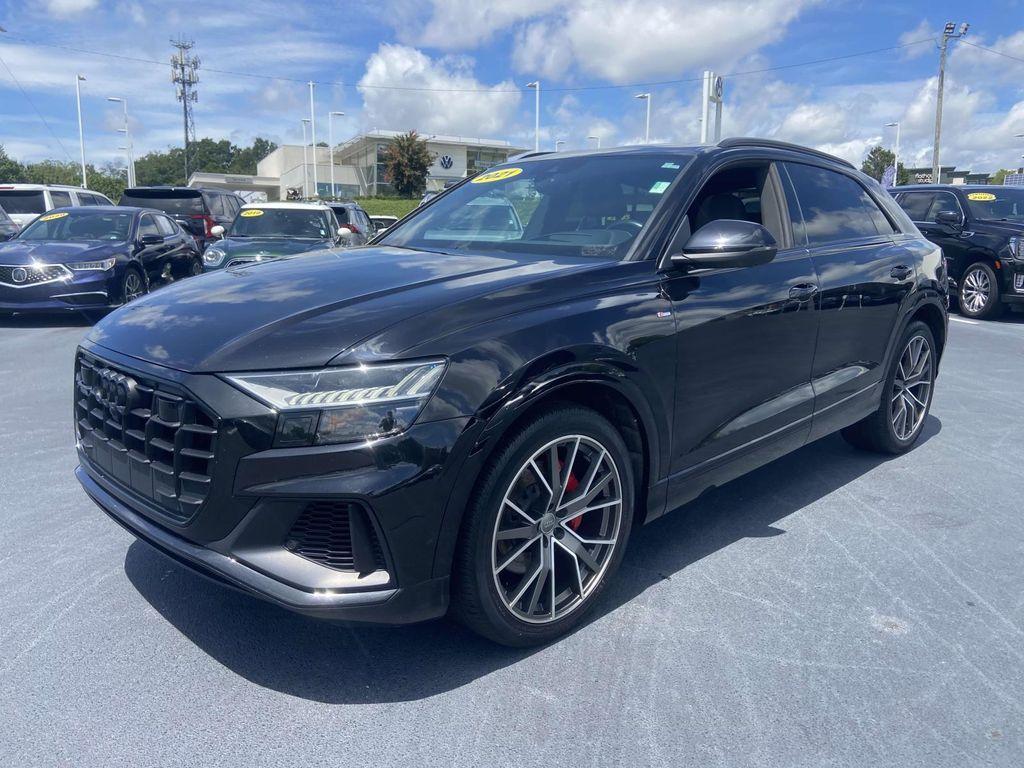 used 2021 Audi Q8 car, priced at $30,995