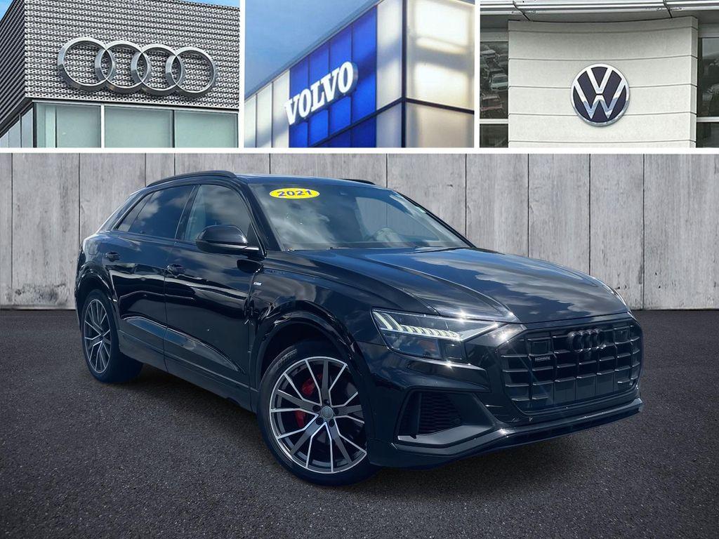 used 2021 Audi Q8 car, priced at $30,995