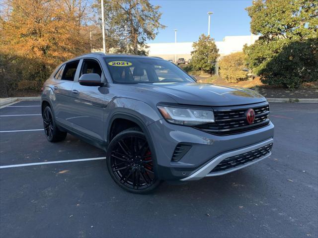 used 2021 Volkswagen Atlas Cross Sport car, priced at $22,599