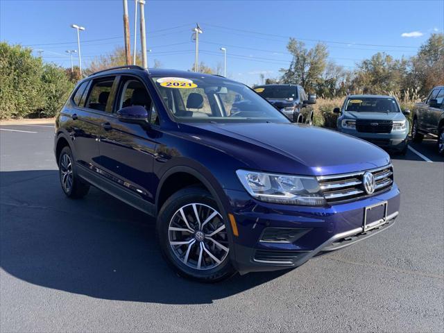 used 2021 Volkswagen Tiguan car, priced at $23,999