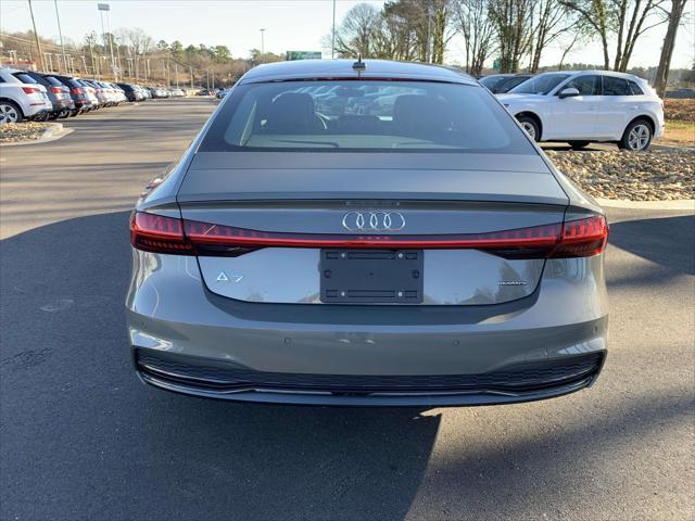 new 2025 Audi A7 car, priced at $89,465