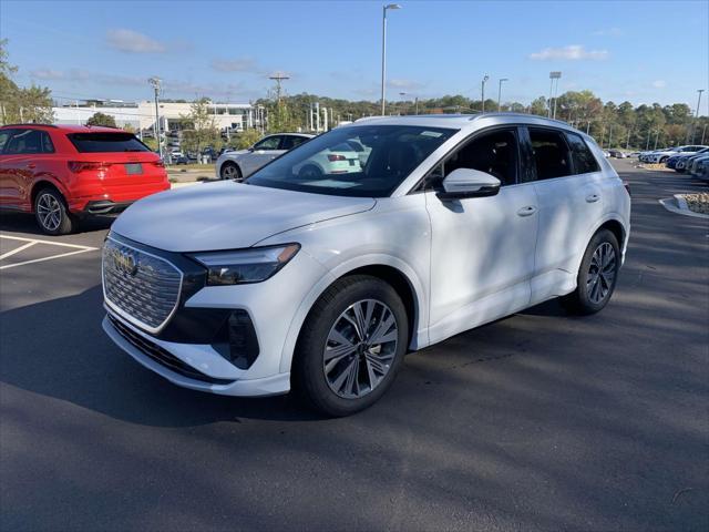 new 2025 Audi Q4 e-tron car, priced at $55,490