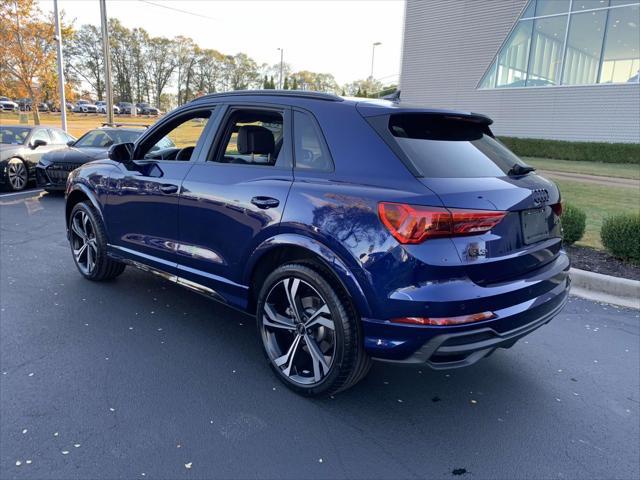 used 2024 Audi Q3 car, priced at $39,995