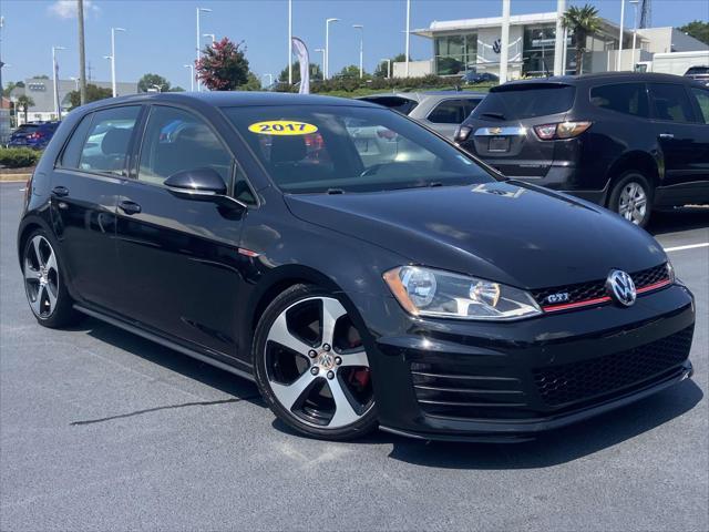 used 2017 Volkswagen Golf GTI car, priced at $16,599