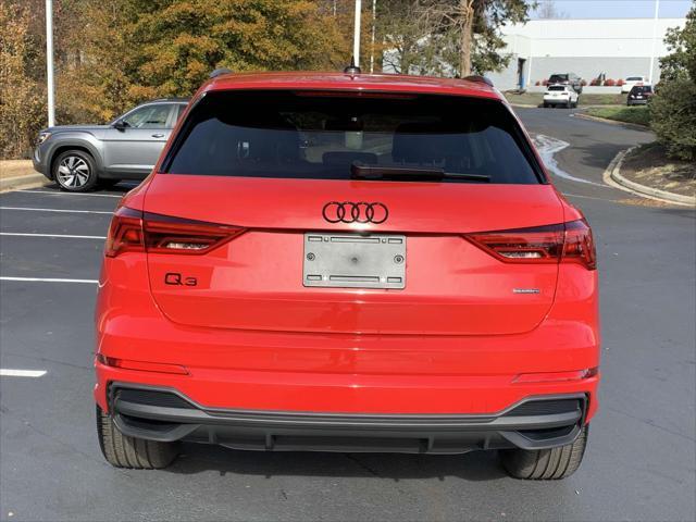 used 2024 Audi Q3 car, priced at $39,995