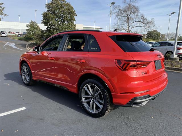 used 2024 Audi Q3 car, priced at $39,995