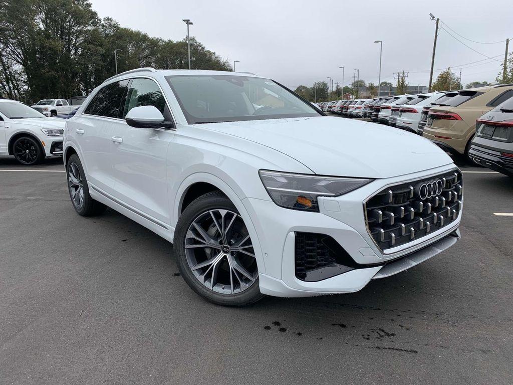 new 2025 Audi Q8 car, priced at $77,882