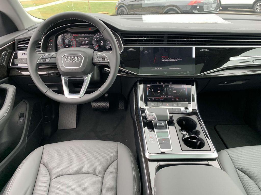 new 2025 Audi Q8 car, priced at $77,882