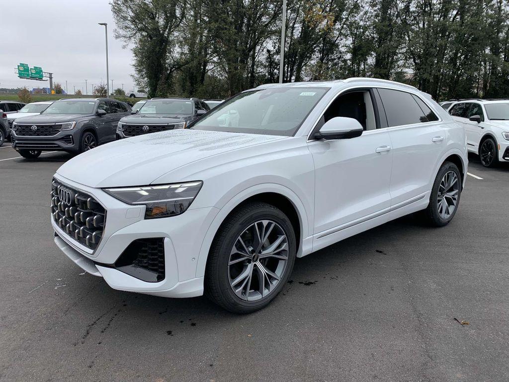 new 2025 Audi Q8 car, priced at $77,882