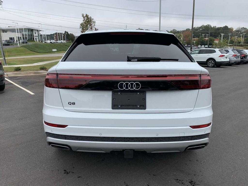 new 2025 Audi Q8 car, priced at $77,882