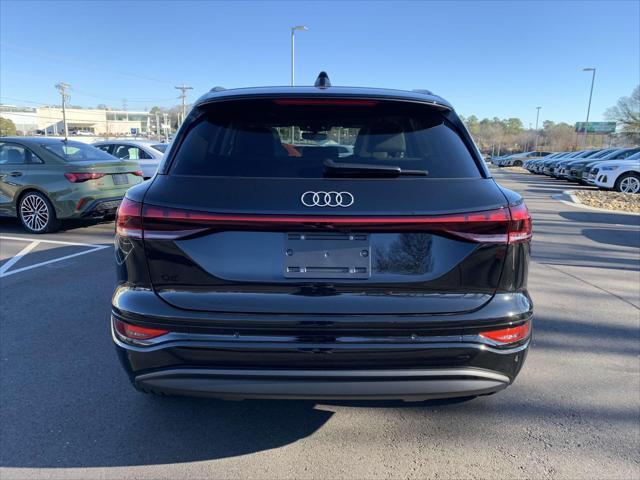 new 2025 Audi Q6 e-tron car, priced at $74,980