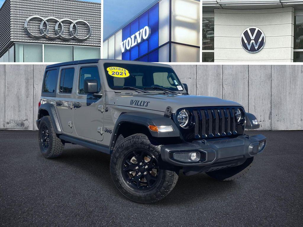 used 2021 Jeep Wrangler car, priced at $29,999