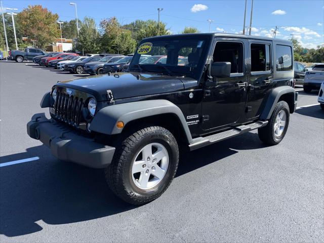 used 2016 Jeep Wrangler Unlimited car, priced at $20,999