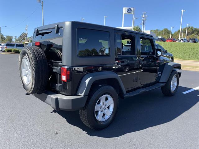 used 2016 Jeep Wrangler Unlimited car, priced at $20,999