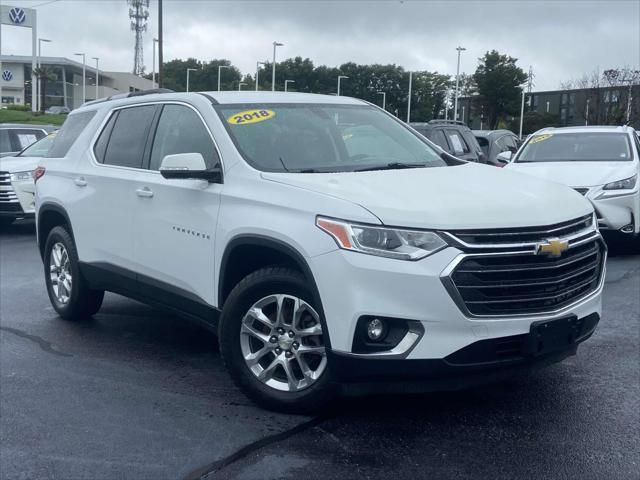used 2018 Chevrolet Traverse car, priced at $16,499