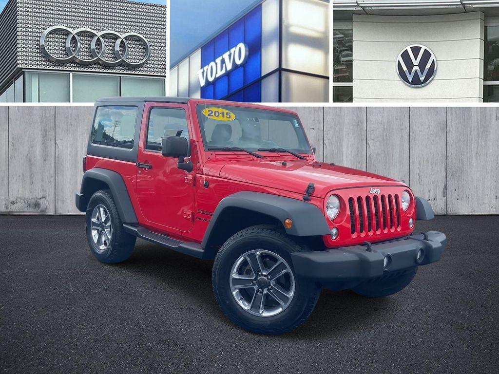 used 2015 Jeep Wrangler car, priced at $14,499