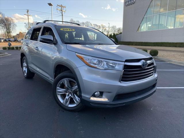 used 2016 Toyota Highlander Hybrid car, priced at $18,999