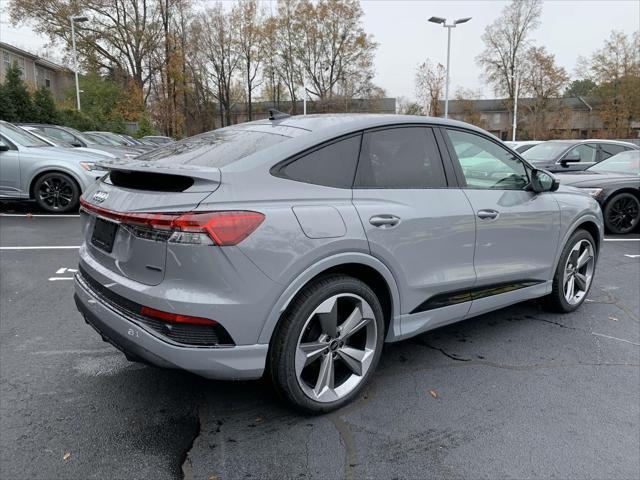 new 2025 Audi Q4 e-tron Sportback car, priced at $66,535