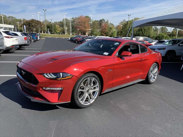 used 2021 Ford Mustang car, priced at $37,999