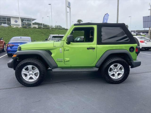 used 2018 Jeep Wrangler car, priced at $23,999
