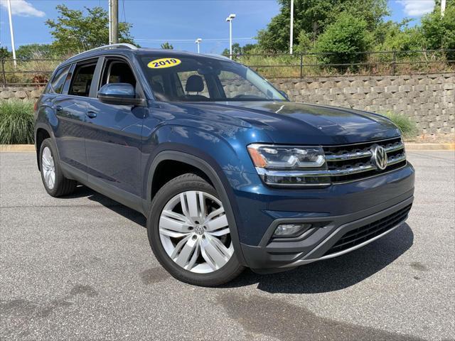 used 2019 Volkswagen Atlas car, priced at $17,499