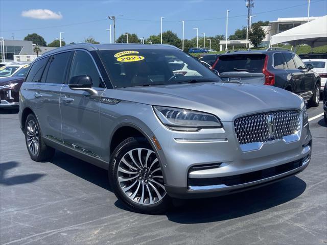 used 2023 Lincoln Aviator car, priced at $53,495