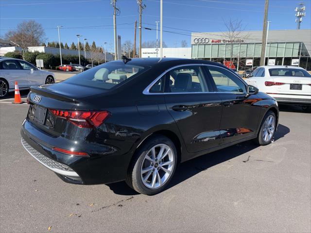 new 2025 Audi A3 car, priced at $41,990